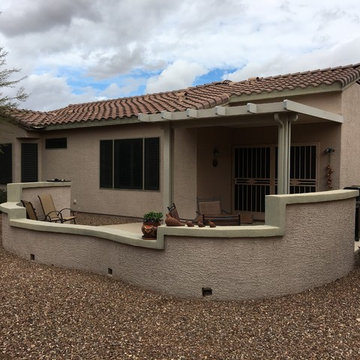 Patio Shade Cover Extension - Before Photo