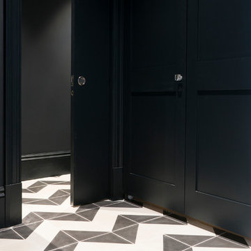 Cement/encaustic tiles - London, Wandsworth Home