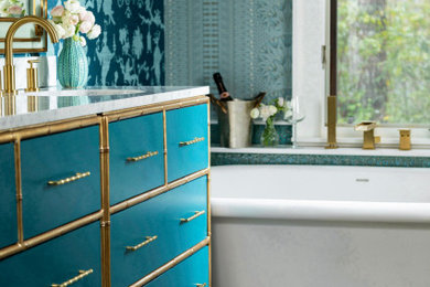 Inspiration for a bathroom remodel in Houston