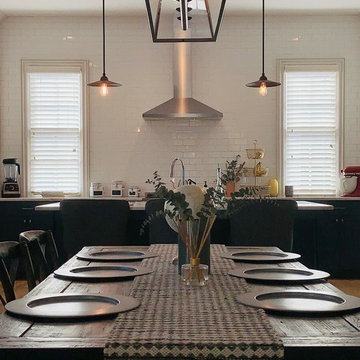 2.5" Faux Wood Blinds Finish this New Construction Stunner