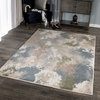 Palmetto Living by Orian Mystical Dreamy Muted Blue Area Rug, 5'3"x7'6"