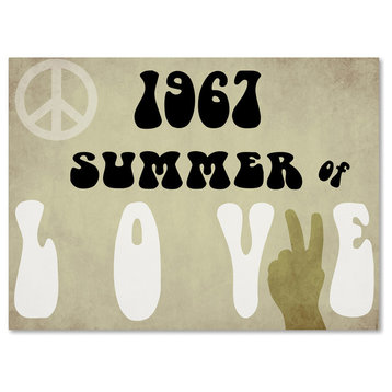 Color Bakery 'Summer of Love' Canvas Art, 32"x24"