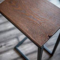 Steel & Oak Sofa Surface - Side Tables And End Tables