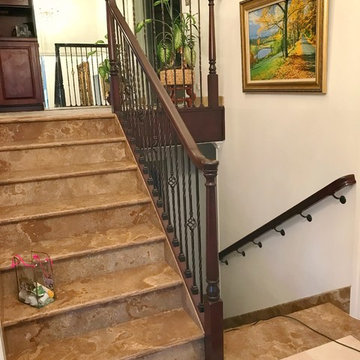 Stairs and Railing