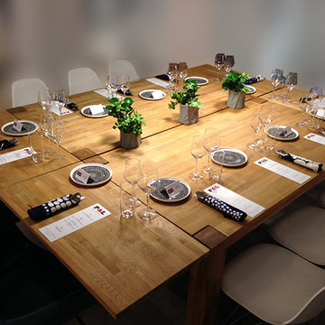 HARVEST OAK DINING TABLE