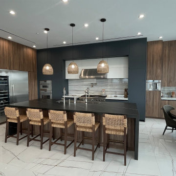 179 - San Clemente - Design Build Modern Style New Kitchen Construction