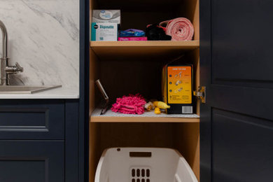 Example of a laundry room design in Other