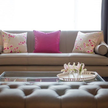 Bright and Fresh Living and Dining Room