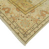 Rug N Carpet - Handmade Oriental 10' 0" x 13' 7" Low Pile Large Oushak Rug