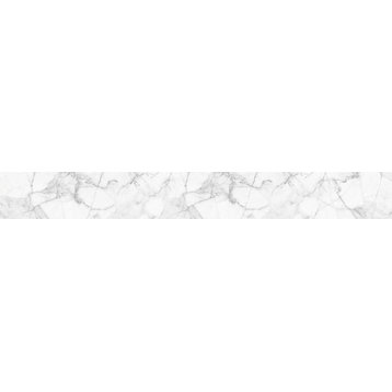 White Marble Border Decal
