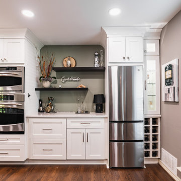 Kitchen & Entertainment Center Remodel (Preston Hollow - Dallas, TX)