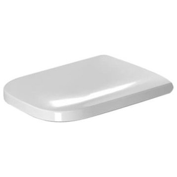 Duravit 006459 Happy D.2 Elongated Closed-Front Toilet Seat - White