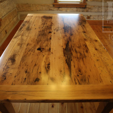 Reclaimed Wood Harvest Tables