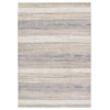 Vibe by Caramon Abstract Tan/ Taupe Runner Rug 3'X10'