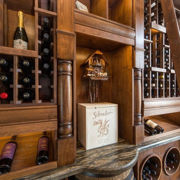 Traditional Wine Tasting Area