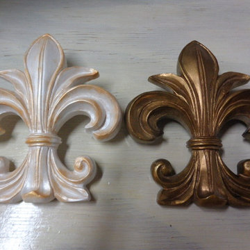 Fleur de Lis Curtain Holdbacks