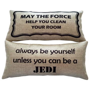 "Star Wars Jedi Storm Troopers Darth Vadar Gifts Decor Pillow
