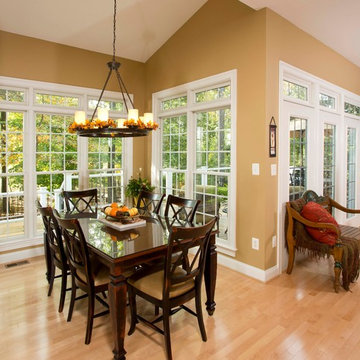 A Love of the Outdoors Inspires New Deck and Patio Design in Chantilly, Virginia