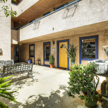 Silver Lake Bohemian Condo Courtyard