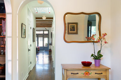 Inspiration for an eclectic entryway in Los Angeles.