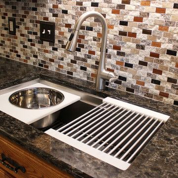 Kitchen Update with The Galley Workstation, Countertops & Backsplash ~ Brecksvil