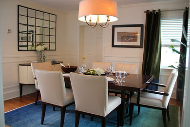 Inspiration for a transitional dining room remodel in Philadelphia