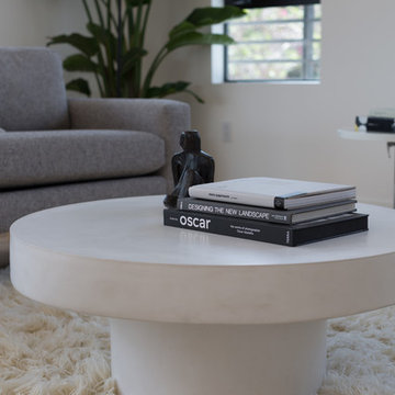 Table Sculpture and Coffee Table Books