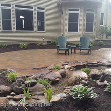 Landscape designs new house