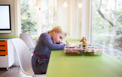 How to Sneak In a Kids' Study Zone Without Creating Clutter
