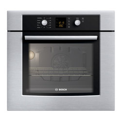 Bosch 30" 300 Series Single Wall Oven With Convection, Stainless | HBL3450UC - Ovens