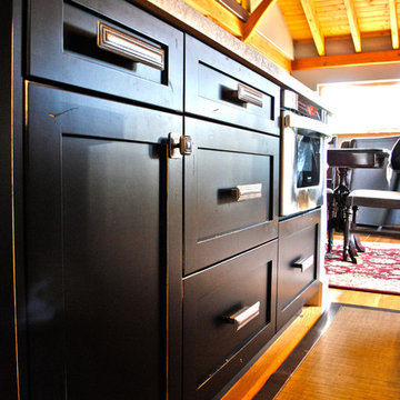 Country Kitchen & Baths in Timber Frame Cottage