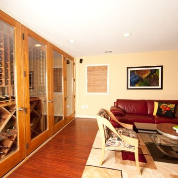 Custom-Built Wine Cellar Features Superior Craftsmanship