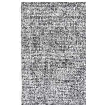 Safavieh Abstract Collection ABT468Z Rug, Black/Ivory, 8'x10'