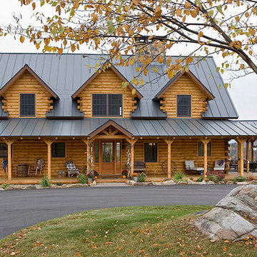Log Homes & Cabins - Coventry Log Homes - The Athens