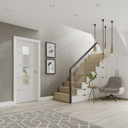 Portici White Glazed Door - Internal Doors