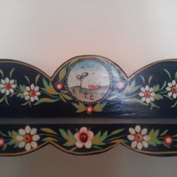 aparador azul con platero de estilo sevillano. a&ntilde;os 80 - Accent Chests And Cabinets