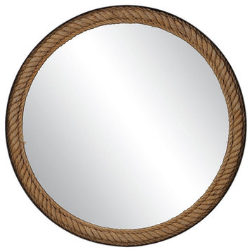 Hitherbaulk - Round Mirror-36 Inches Tall and 36 Inches Wide - Mirrors