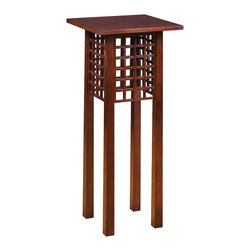 Stickley Lattice Plant Stand 8785 - Plant Stands And Telephone Tables