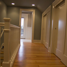 upstairs