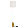 Ievan Floor Lamp, Brass