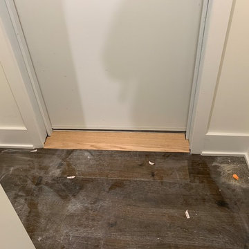Custom Commercial Oak Thresholds (Assistive ADA ramp)