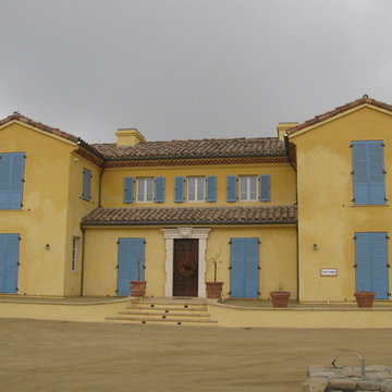 OJAI, French Riviera style, Lime wash paint.
