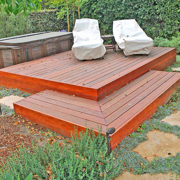Two-level Wood Deck