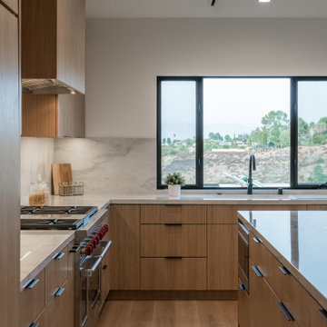 Hidden Hills - Sleek and Spacious Open Concept Kitchen Design