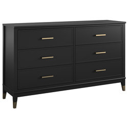 Contemporary Dressers by Dorel Home Furnishings, Inc.