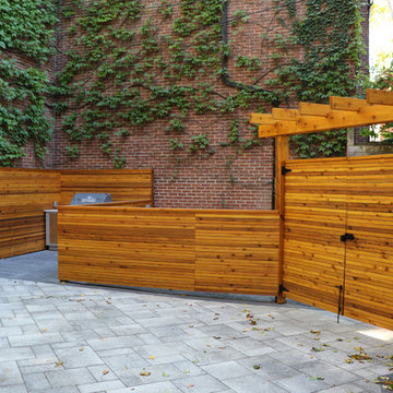 Yorkville Modern Simplicity in a front and backyard