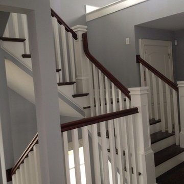 beautiful stair in a beach house