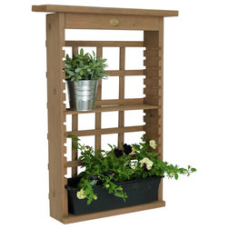 Transitional Planter Hardware And Accessories by Algreen Products