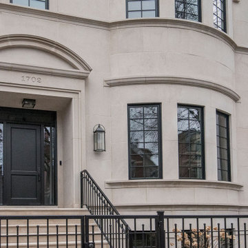 Glenview Haus Transitional Entry Door Gallery Project | GD-201PT 2SL F