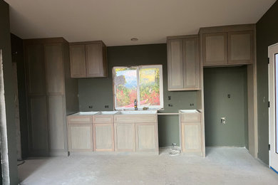 Inspiration for a laundry room remodel in Portland
